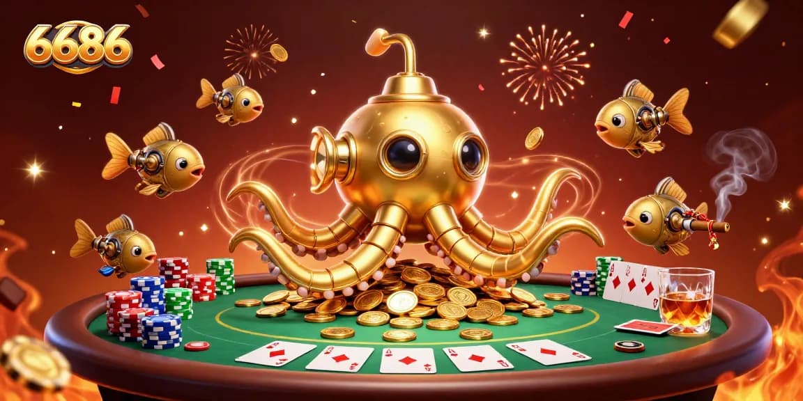 Experience thrilling gameplay with 6686's immersive casino elements and stunning graphics.