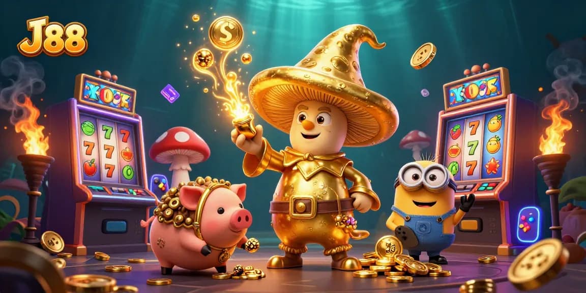 Spin the reels at J 88 casino for the chance to win big with golden treasures!
