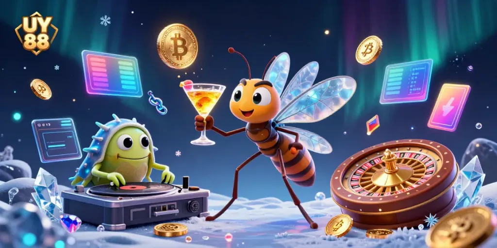 Spin the golden roulette wheel with UY 88, bringing an electrifying casino atmosphere to life.