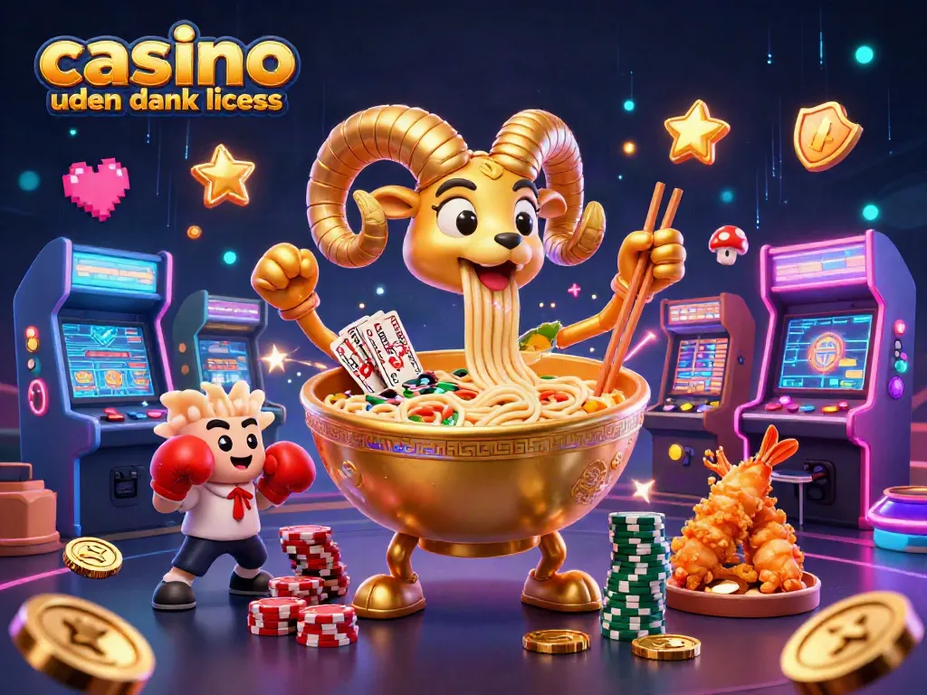 Engage with lively characters in a vibrant 3D casino uden dansk licens scene filled with gaming action.