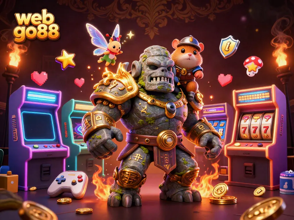 Engage in thrilling gameplay at web go88 with vibrant casino elements and dynamic characters!