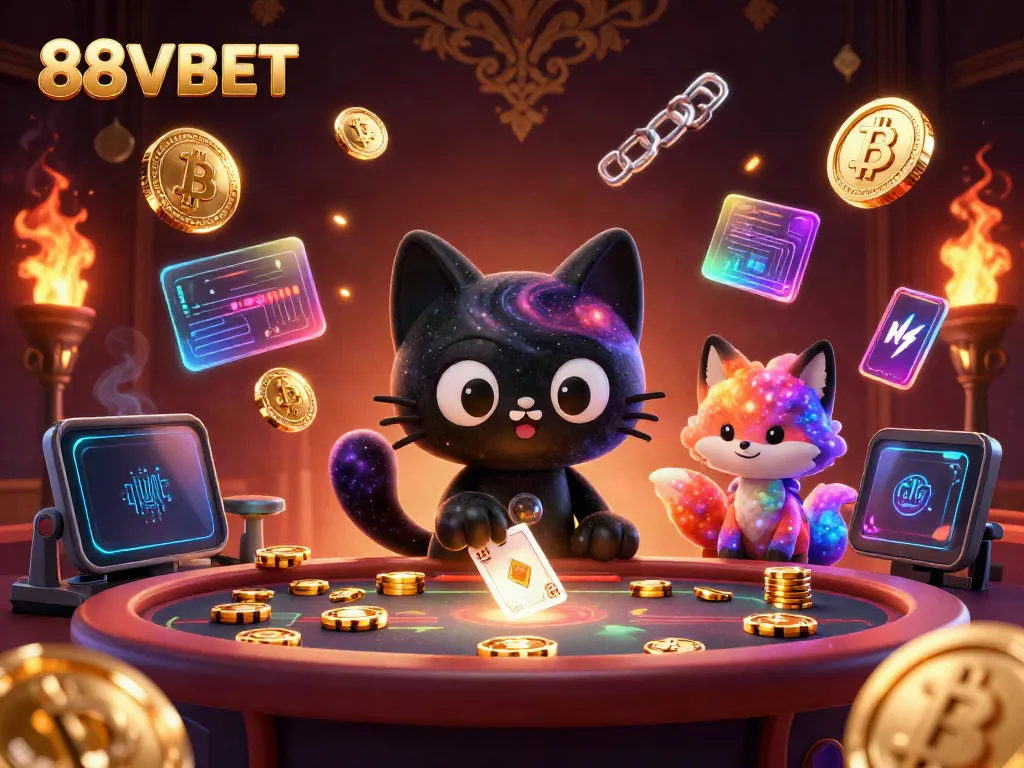 Spin the reels at 88VBET with thrilling cosmic elements and vibrant casino graphics.