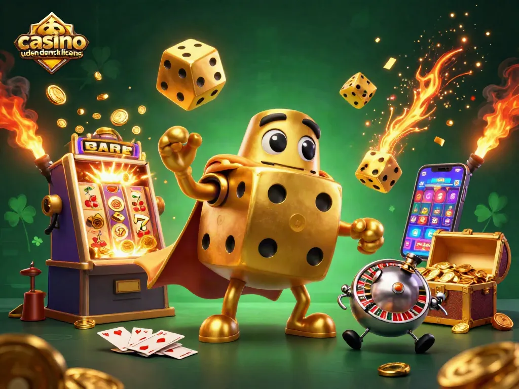 Experience the thrill of casino uden dansk licens with vibrant 3D visuals and dynamic game elements.