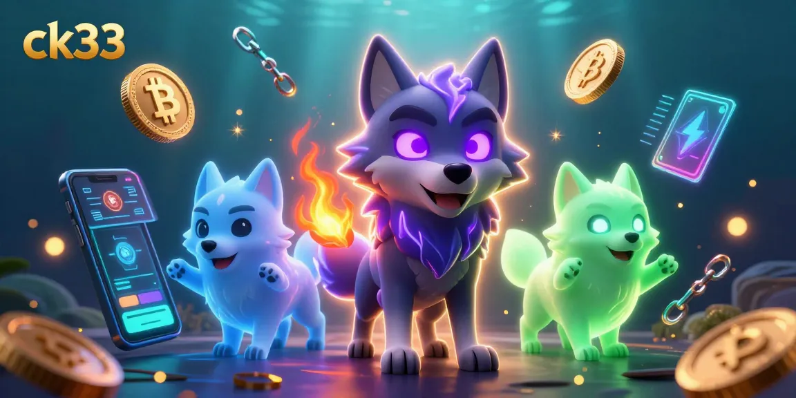 Join the excitement at ck33, where ghostly wolves lead the crypto gaming adventure!